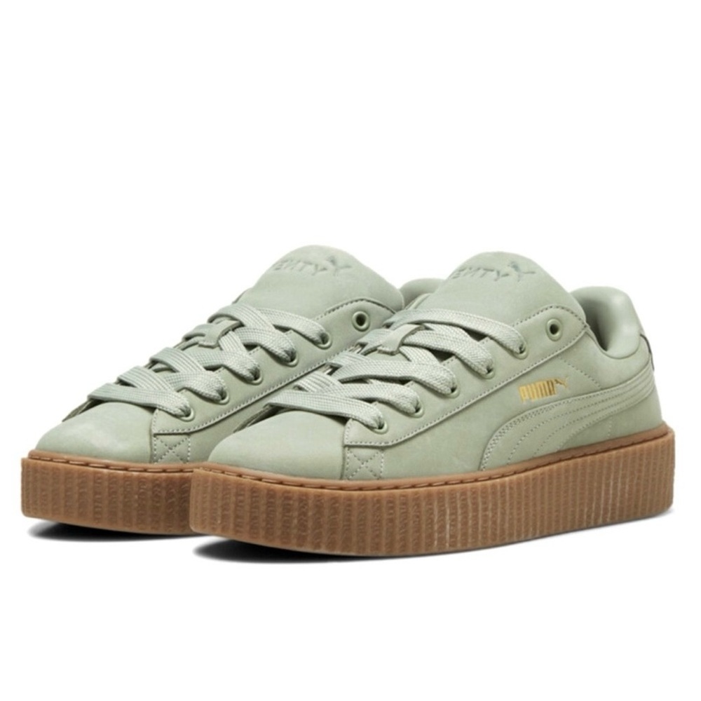 FENTY × PUMA Creeper "Phatty" Sneakers, Green Fog Unisex 8.5 (US W) New NWOT